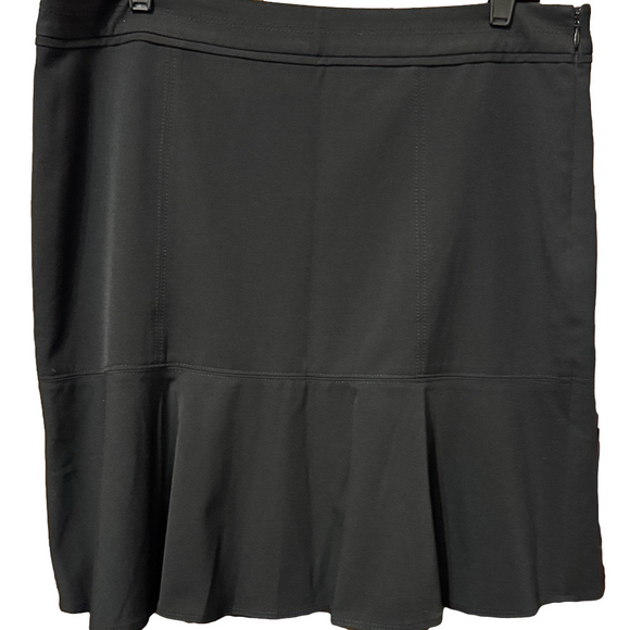 White House Black Market Black A-Line Skirt - Picture 2 of 3